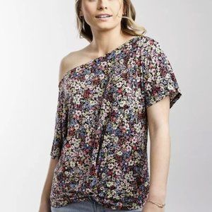 Daytrip Floral One Shoulder Top